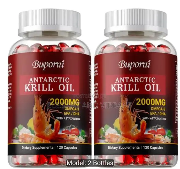 Antarctic Krill Oil 2000mg -Omega-3,epa,dha & Natural Astaxanthin · Photo 1