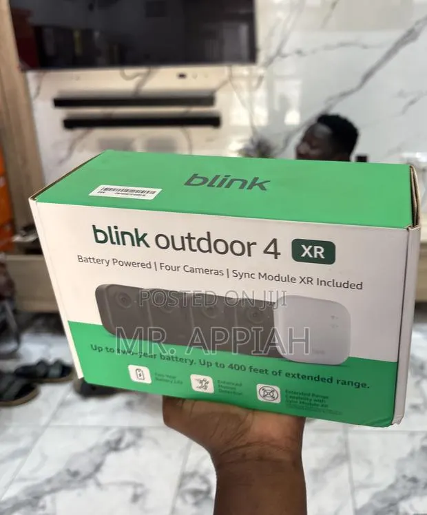 Lovely Design Blink Outdoor Cam 4 Security Camera(Black) · Photo 1