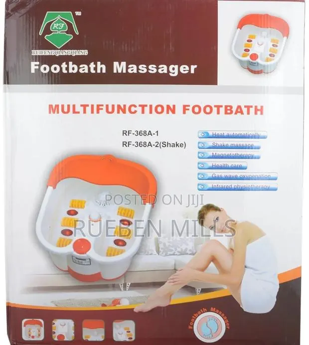 Rf 368a Plastic Pedicure Bowl Foot Bath Massager · Photo 2