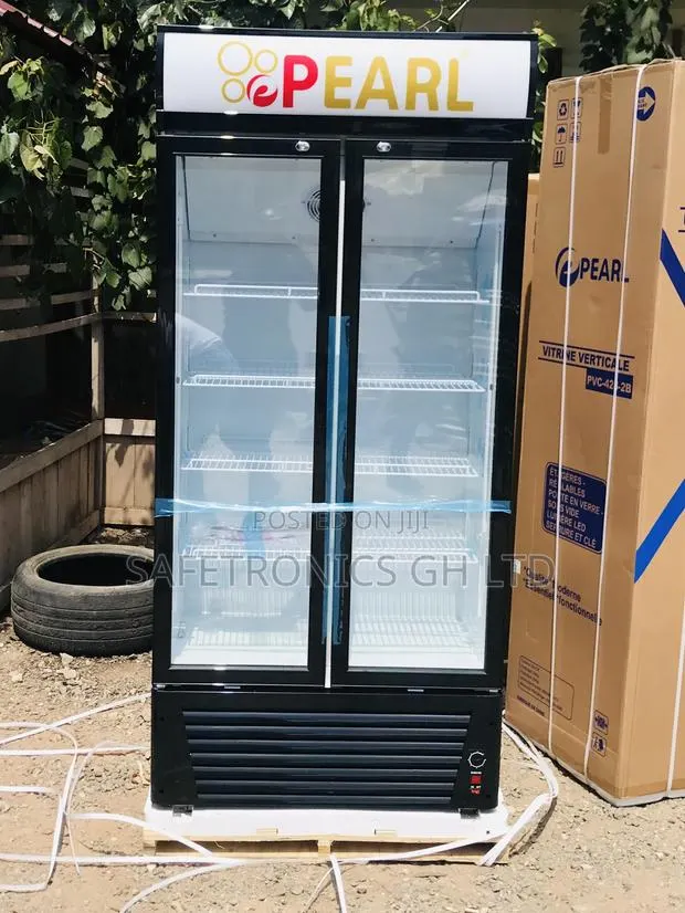 Efficiency Pearl PVC-622 Display Glass 500L 2 Doors · Photo 1