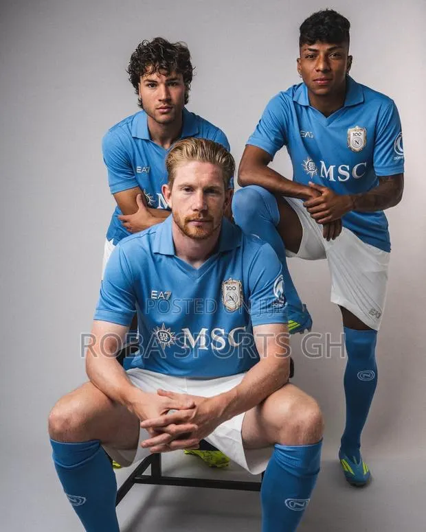 2026/27 Napoli Centenary Home Jersey · Photo 1