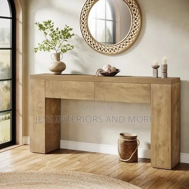 Console Table With 2 Drawers (160cm) · Photo 1
