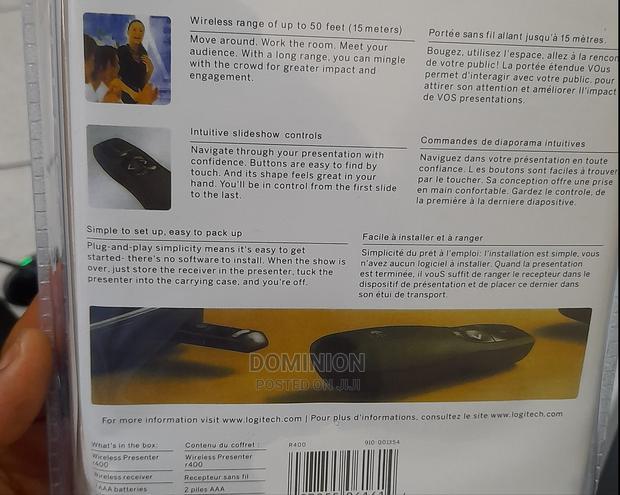 Logitech R400 Wireless Presenter 50ft/15m Original · Photo 2