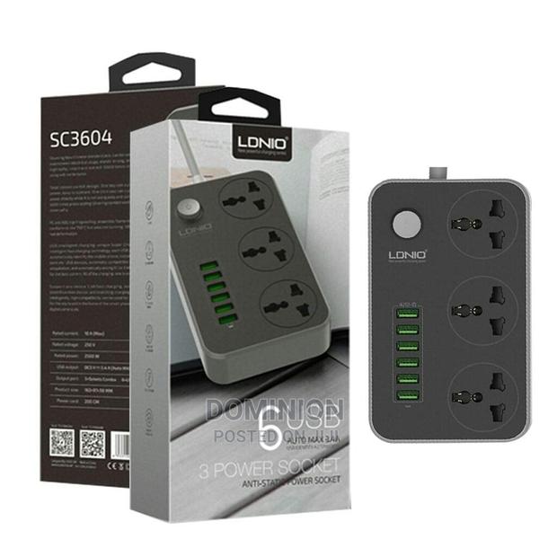 Ldnio Extension Sc3640 6port Usb, 2m Long Cable · Photo 2