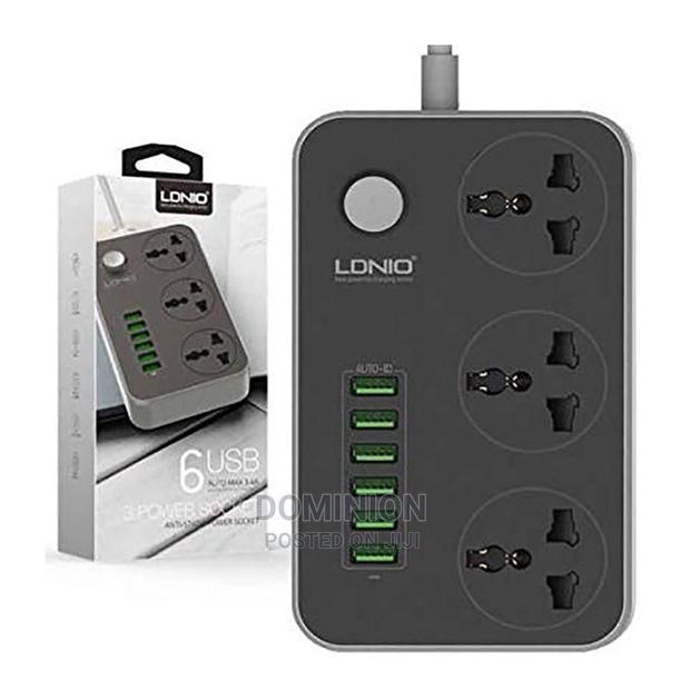 Ldnio Extension Sc3640 6port Usb, 2m Long Cable · Photo 3