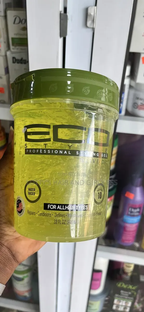 Eco Style Olive Oil Styling Gel -for Edges ,Braids ,Natural Hair · Photo 1