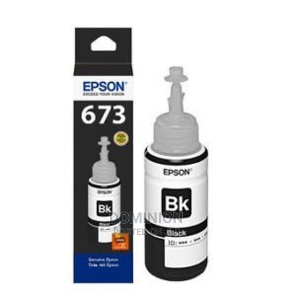 Epson 673 Black Original Ink Bottle 70ml · Photo 1