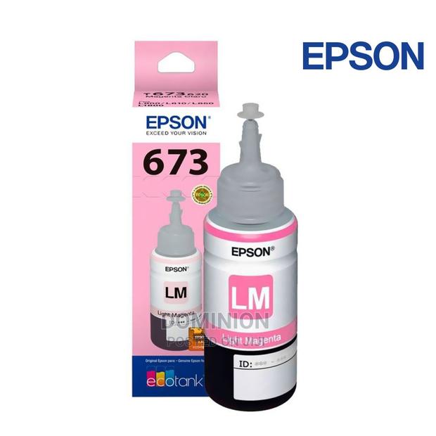 Epson 673 Light Magenta Original Ink Bottle 70ml · Photo 1