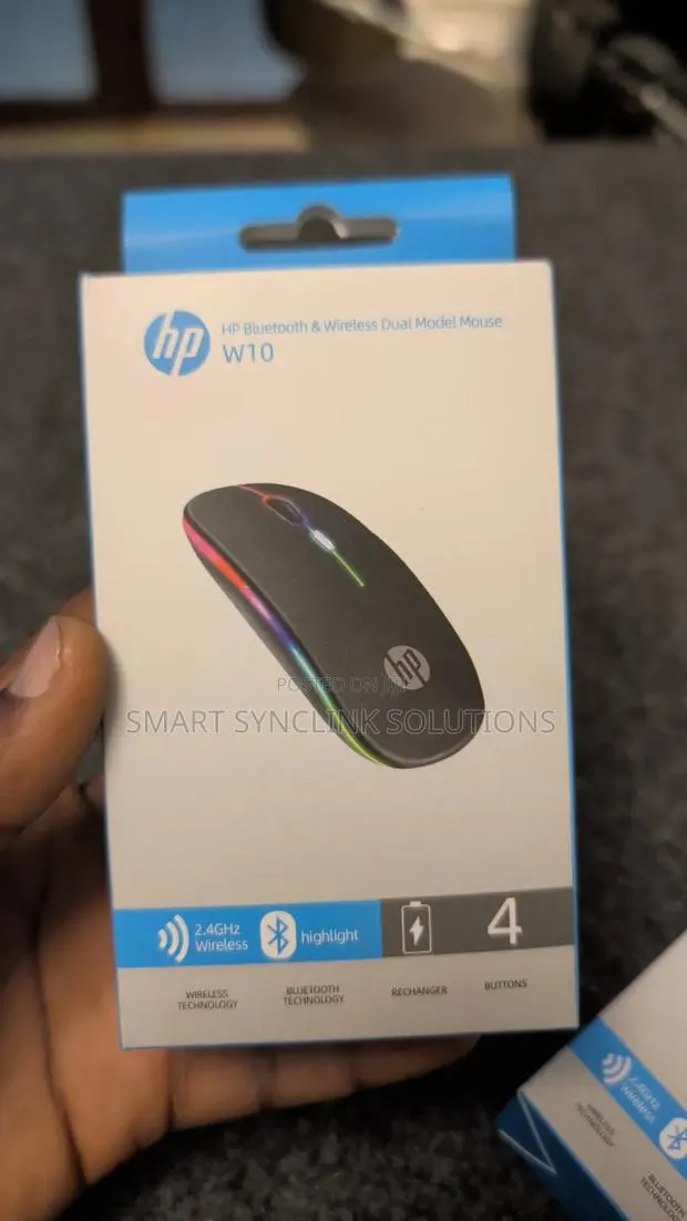 Hp Mouse, Wireless, Bluetooth Chargeable · Photo 1