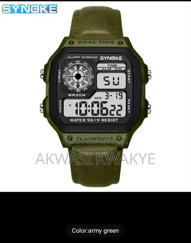 Synoke Watch Men Sports Multifunctional Waterproof Digital Watch · Photo 1