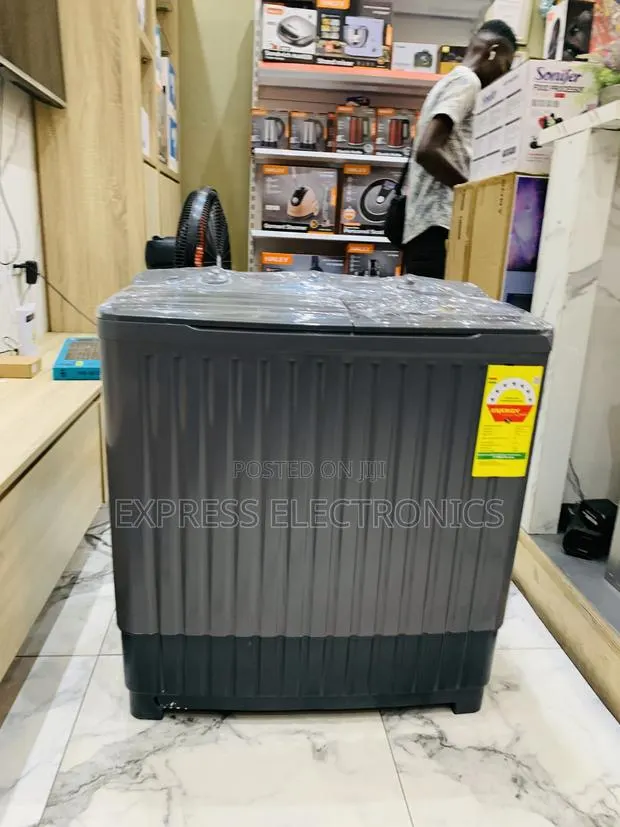 Ultra Modern Nasco 11KG Twin Tub Washing Machine Topload Twintub · Photo 1