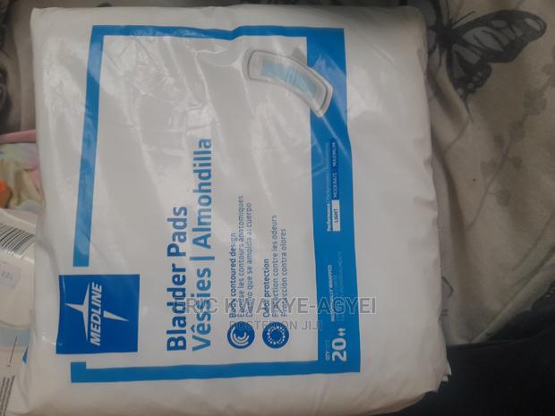 Medline Bladder Pads, Light Absorbency, 20/Bag, One Bag · Photo 1
