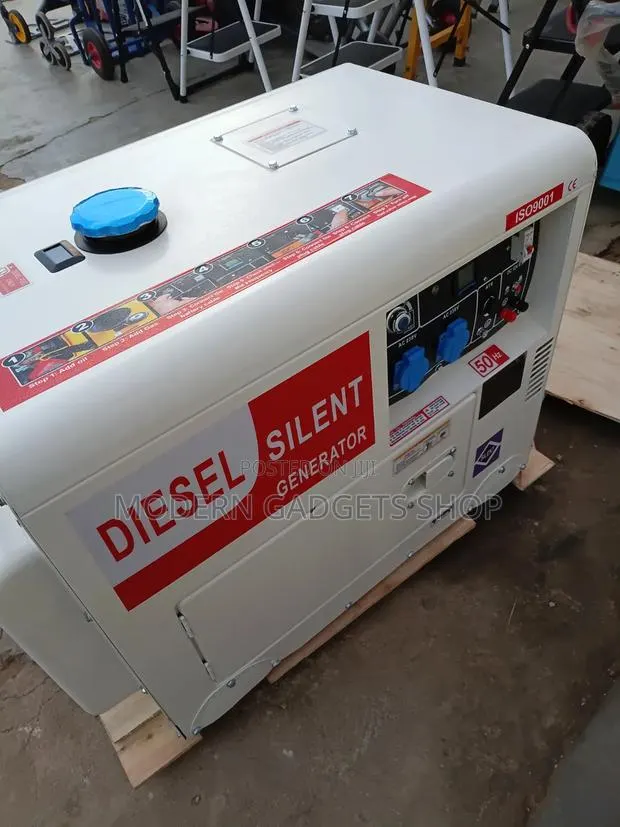 5kVA Silent Diesel Generator – Heavy-Duty Backup Power Supply · Photo 1