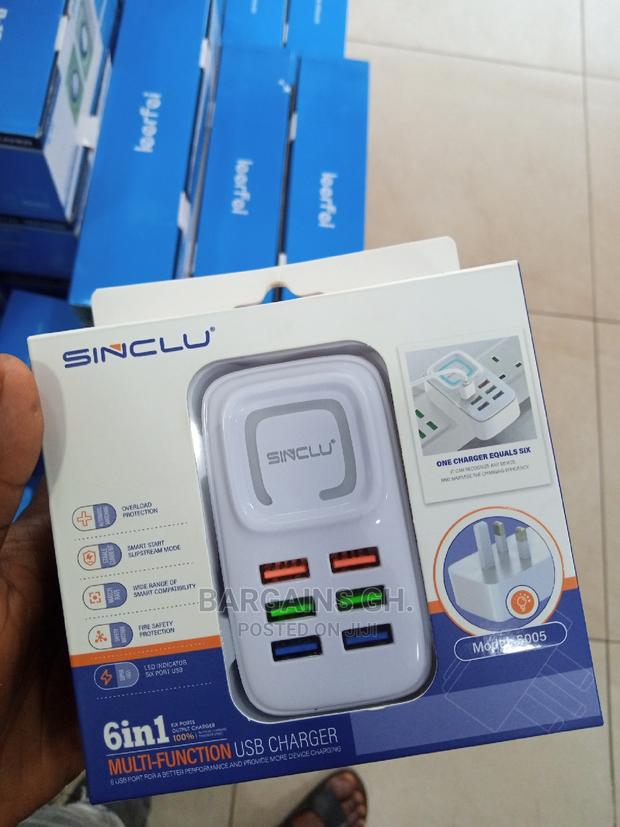 6 in 1 Multi Functional USB Charger (6 Ports) · Photo 1