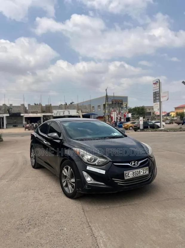 Hyundai Elantra SE 4dr Sedan (1.8L 4cyl 6A) 2015 Black · Photo 1