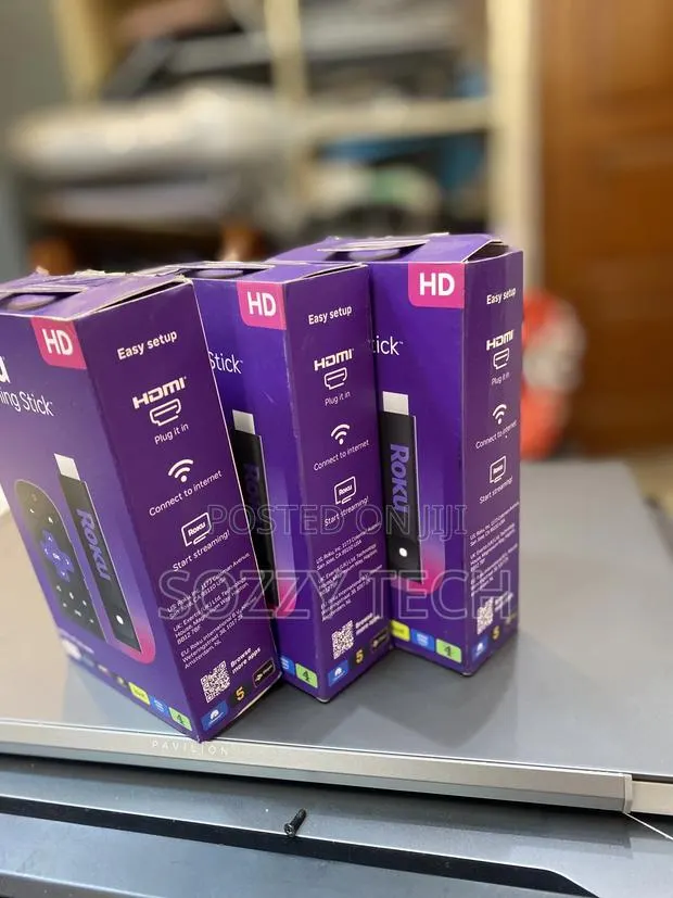 ROKU HD Streaming Device for TV With Roku Voice Remote, Free & Live TV · Photo 1