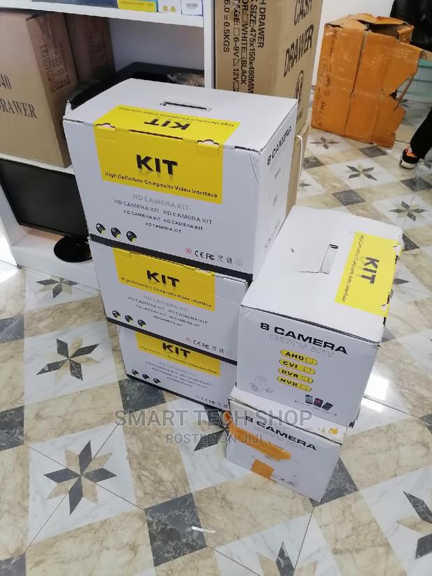 8 Channel 5mp IP Camera With Mic Complete Kit +Network Cable · Photo 4