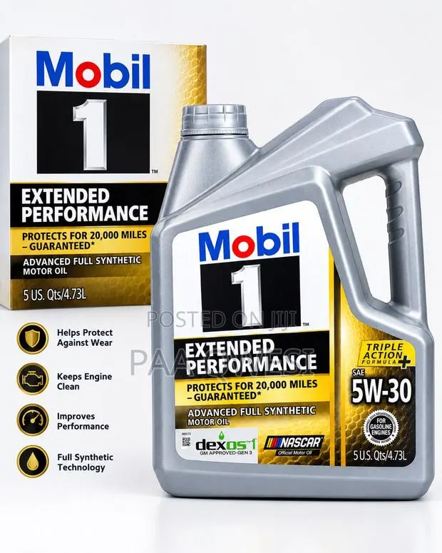 Mobil 1 Extended Performance 5w-30 Full Synthetic Engine Oil · Photo 1