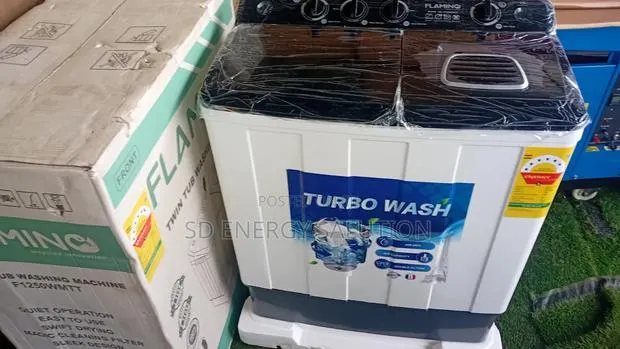:
Flamino 11kg Washing Machine – Big Capacity, Powerful Cleaning · Photo 1
