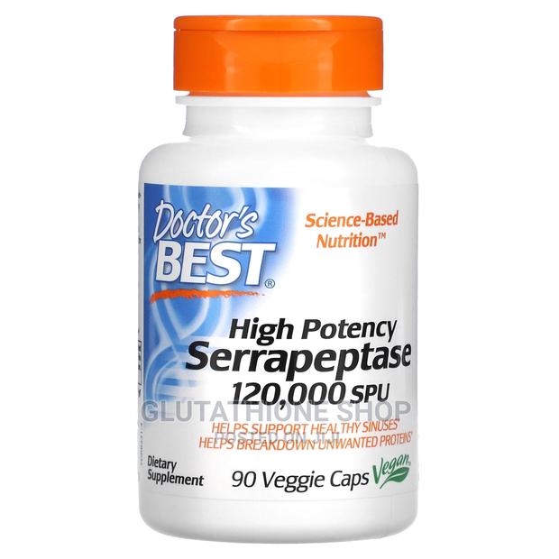 Doctor's Best High Potency Serrapeptase 120,000 Spu · Photo 3