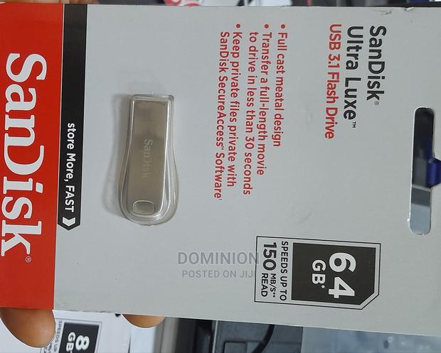Sandisk Ultra Luxe 64GB Flash Drive · Photo 1
