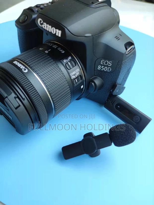 Wireless 3.5mm Lapel Condenser Mic for Camera, Smartphone, · Photo 5