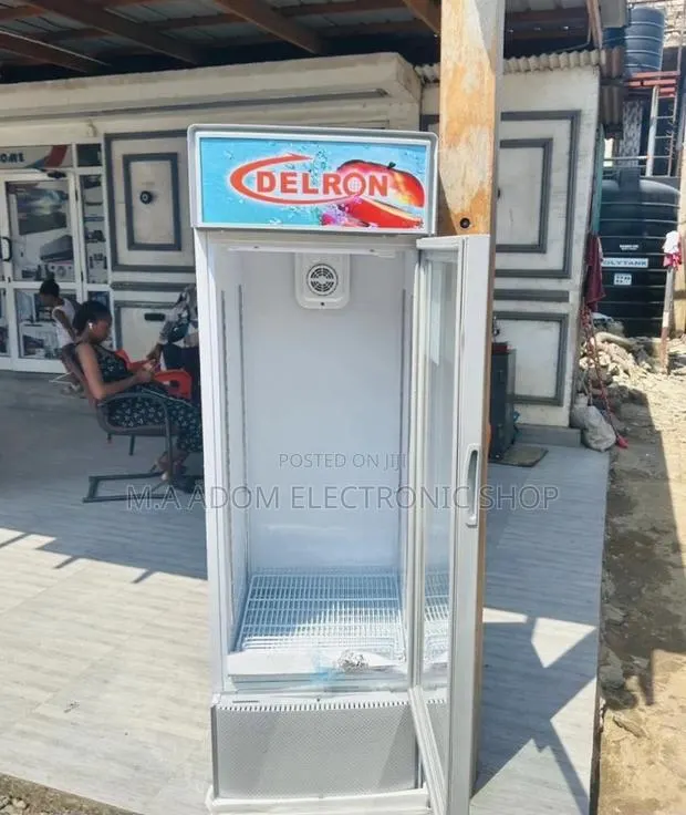 Durable and Affordable Delron 220L 1 Door Display Fridge · Photo 1