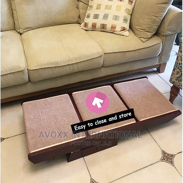 Pawland PAWLAND 3 Steps Pet Stairs for Dogs, Cats(Mahogany) · Photo 3