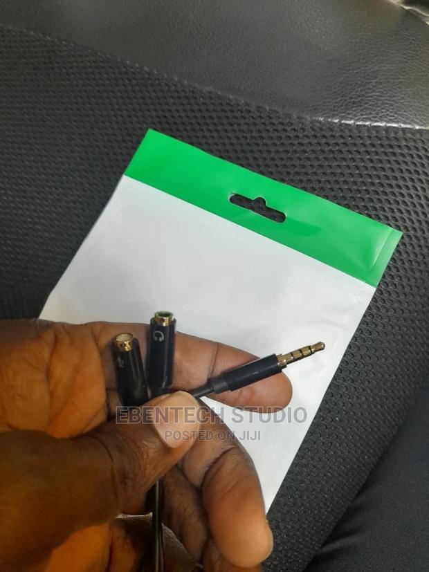 Headset Splitter 3.5mm Mini Jack to Mic and Speaker Quality · Photo 4