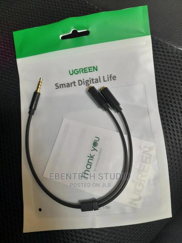 Headset Splitter 3.5mm Mini Jack to Mic and Speaker Quality · Photo 3