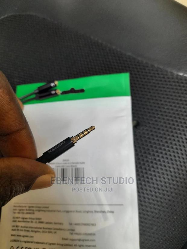 Headset Splitter 3.5mm Mini Jack to Mic and Speaker Quality · Photo 5