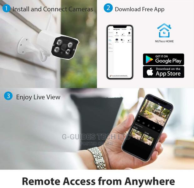 8channel Wifi NVR Kit or 8ch Wireless NVR Kit 3mp (Ng-V800) · Photo 3
