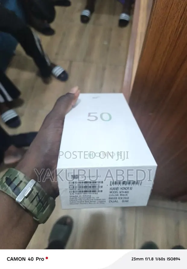 New Honor 50 256 GB Black · Photo 1