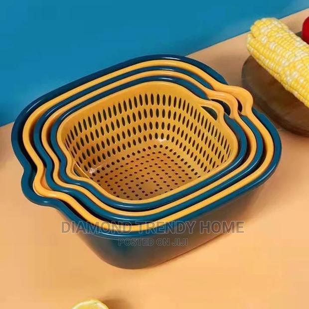 6pcs Multifunctional Kitchen Drainer · Photo 5