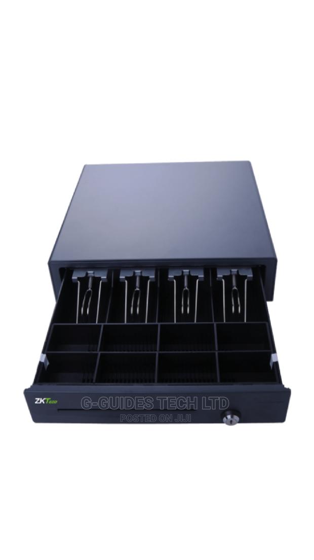 Metal Cash Drawer With 4 Bill and 8 Coins (ZKC0408) · Photo 1