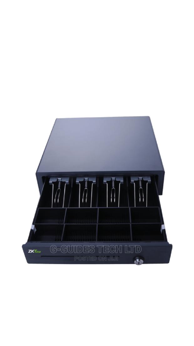 Metal Cash Drawer With 4 Bill and 8 Coins (ZKC0408) · Photo 2