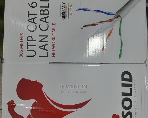 Solid 305m Utp (1000ft) Lan Cable · Photo 1