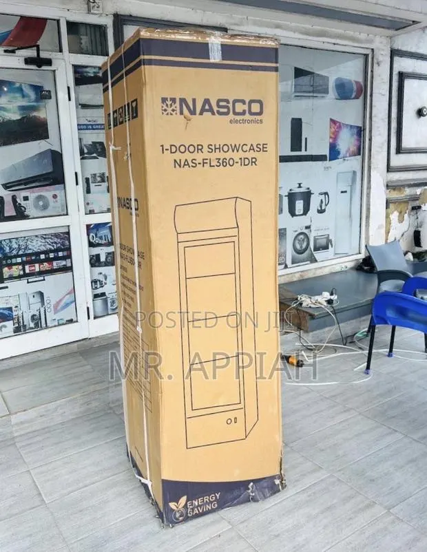 Choose Durable Nasco 298l Glass Door Display Fridge(Nas-Fl360-1dr-1) · Photo 1