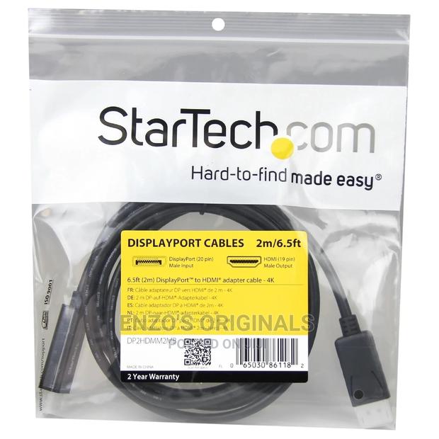 Display Port Dp To Hdmi Cable 6ft Length Startech Brand · Photo 3