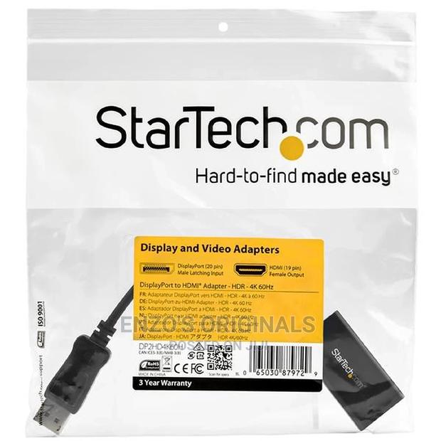 Display Port Dp To Hdmi Cable 6ft Length Startech Brand · Photo 4