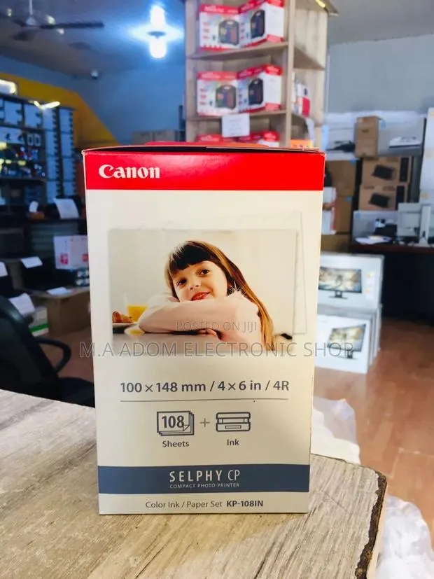 Perfect for Everyday Printing:Canon 100x148mm Ink Paper Set · Photo 1