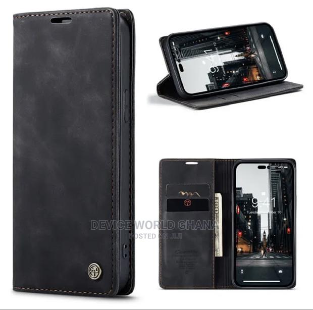 Caseme Leather Flip Case Fo iPhone 15promax 15 14pmax 14p 14 · Photo 3