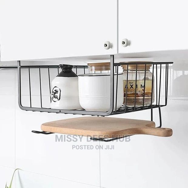 Under Shelf Wire Basket With Holder · Photo 3