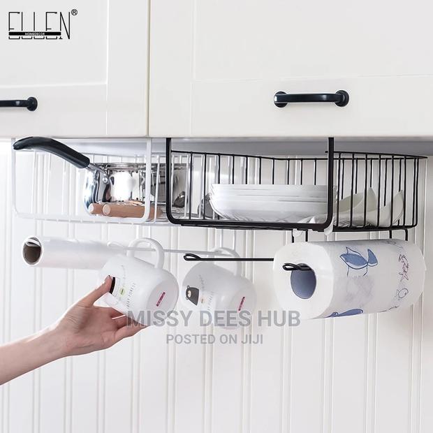 Under Shelf Wire Basket With Holder · Photo 2