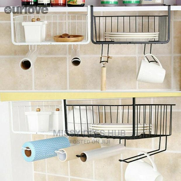 Under Shelf Wire Basket With Holder · Photo 4