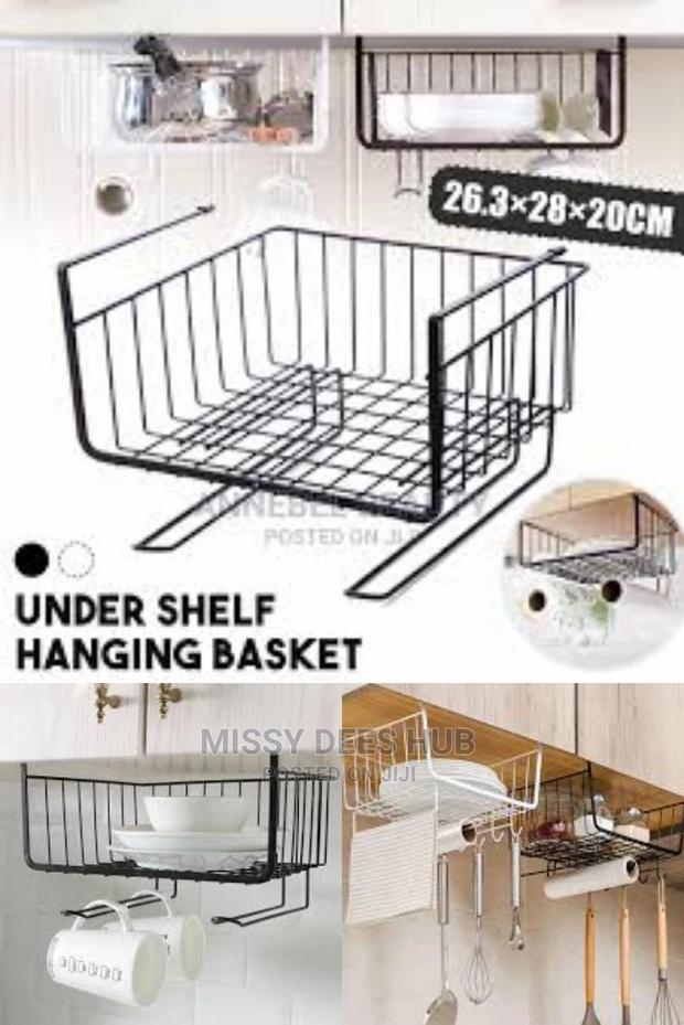Under Shelf Wire Basket With Holder · Photo 8