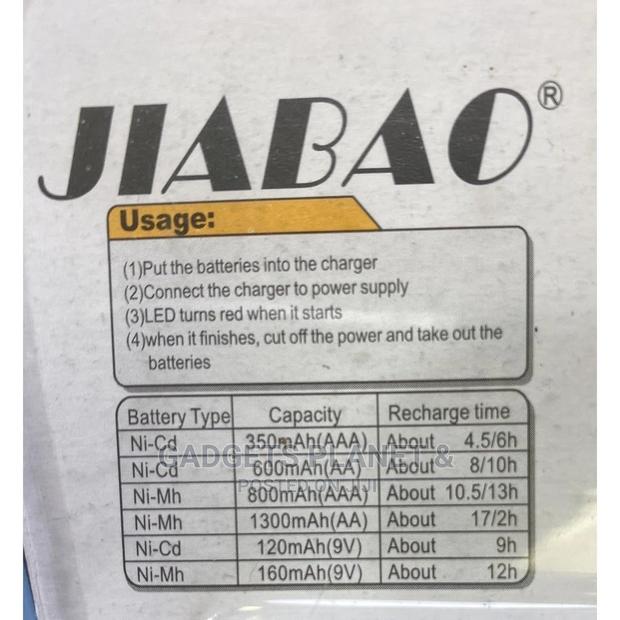 JIABAO JB-636 Rechargeable Battery Charger For AA/AAA/9V · Photo 6