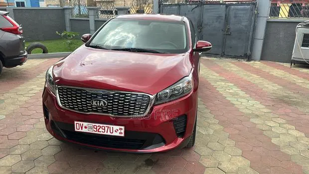 Kia Sorento 2.4L LX FWD 2019 Red · Photo 1