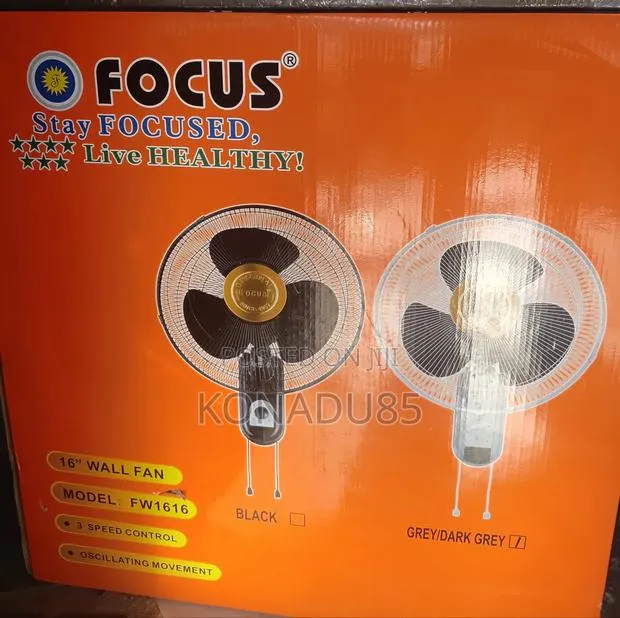 Focus 16"Wall Fan · Photo 1