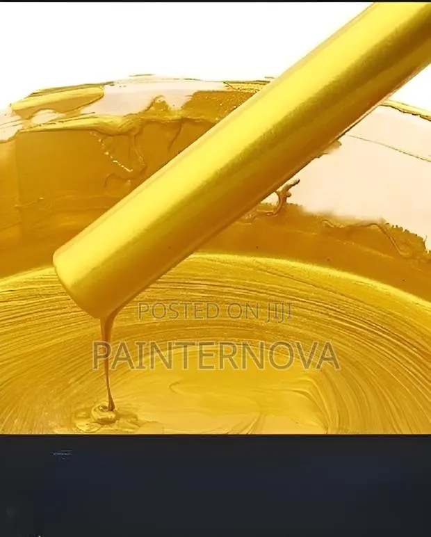 Premium Metallic Gold Paint- Get the Royal Finish. · Photo 1